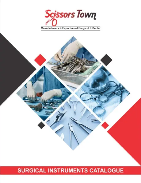 Scissors Town surgical catalogue front cover